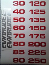 EVINRUDE DECALCOMANIE DI