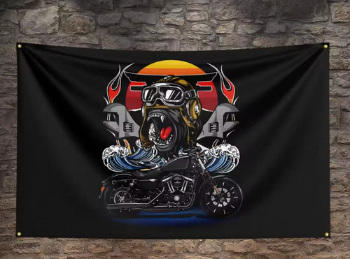 Nuovo arazzo moto 3x5ft - arazzo,