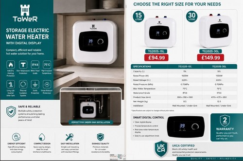 Scaldabagno elettrico sotto - elettrico,