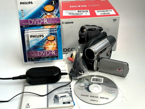 Canon dc410 dvd videocamera - canon,