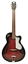Chitarra acustica eko - chitarra, mascot