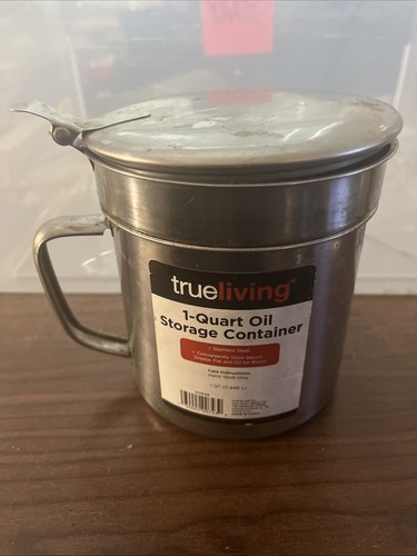 Contenitore olio acciaio - olio, 1
