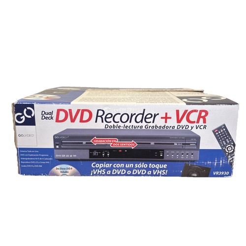 Video vr3930 dvd vcr combo - go,