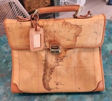 Autentica Valigetta ALVIERO MARTINI 1a Classe Geo Collezione Pelle 