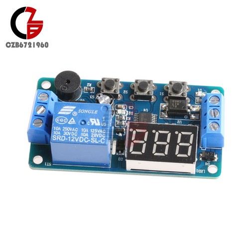 Modulo relè ritardo timer led - modulo,