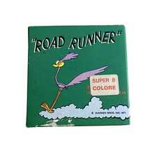 Pellicola Techno Film Super 8mm Colore Road Runner  756 Cannone Umano Looney