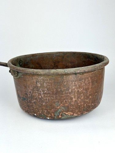 Antica casseruola rame - casseruola,