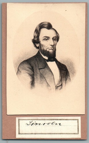 Cdv 1870 abraham - cdv,
