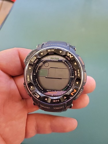 Orologio casio pro trek triplo - trek,