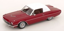 Scala KK 1966 Ford Thunderbird Coupè Rosso Scuro Metallizzato 1:18 KKDC181382