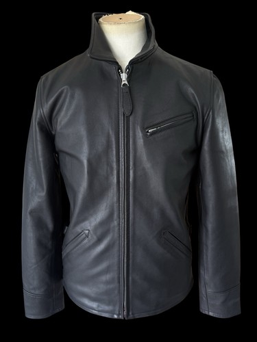 Giacca pelle nera - giacca, di
