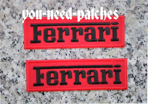 Ferrari racing patch logo - ferrari,