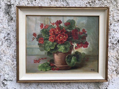 Quadro vintage vaso con - quadro, -vaso
