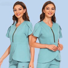 Top scrub oversize per donna
