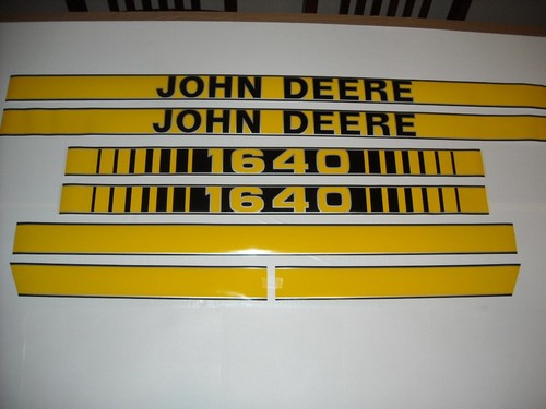 Set decalcomanie trattore john - decalcomanie,