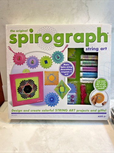 Rare spirograph string - art, set