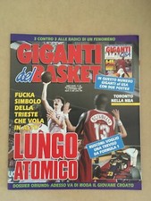 RIVISTA GIGANTI DEL BASKET N.38 1993 + POSTER ANDREA NICCOLAI BURGHY ROMA