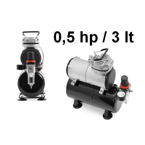 Compressore silenziato 3lt a - compressore, 3lt.