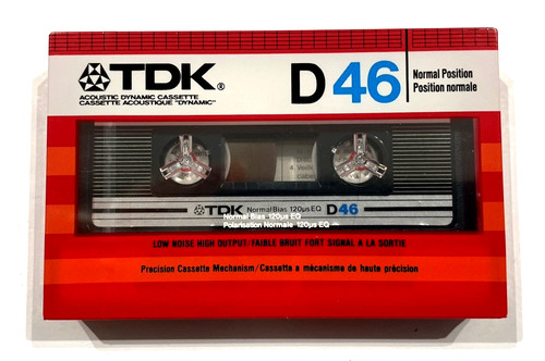 Tdk audiocassetta vintage - d, 46