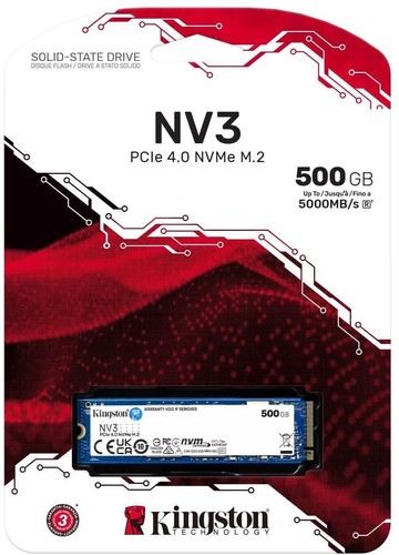 Kingston nv3 500gb hard disk - 500gb,