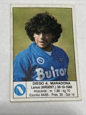 MARADONA: FIGURINA EDIS 1985 SQUADRA DEL NAPOLI
