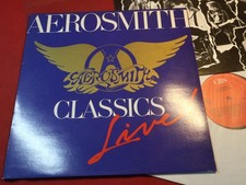 Aerosmith  CLASSICS LIVE  -  LP CBS 26901 Holland 1986 near mint
