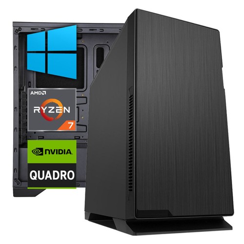 Linea workstation amd ryzen - pc,