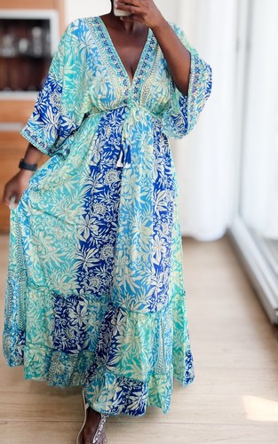 Maxi abito donna estivo boho