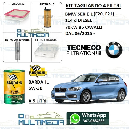 Kit tagliando filtri olio - kit,