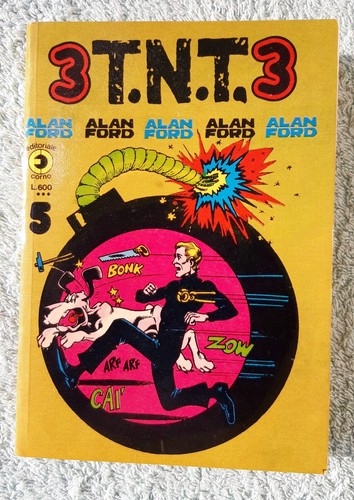 Fumetto alan ford 3tnt3 tnt - fumetto,