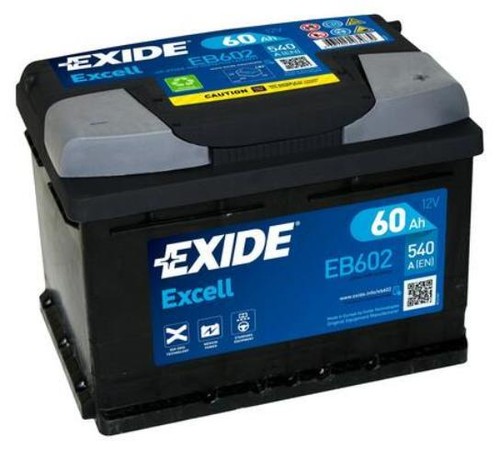 Batteria exide excell ah - batteria,