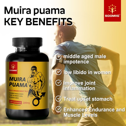 Muira puama 2200mg capsule - puama,