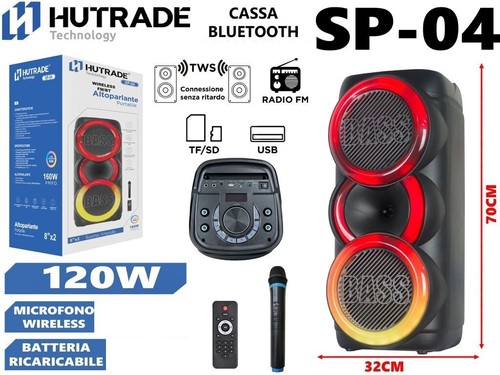 Cassa amplificata 04 120w - amplificata,