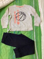 tuta completa bimbo 9 anni grigio e blu notte Blukids