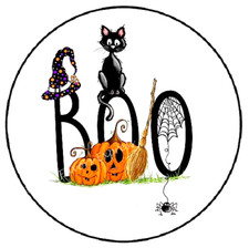 Ciondolo gatto ragno zucca - ciondolo,