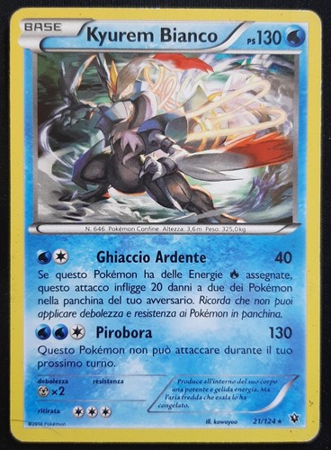 Kyurem bianco 124 - kyurem, rara