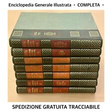 ENCICLOPEDIA GENERALE Rizzoli Larousse 7 Volumi - Italiano • Ottime Condizioni