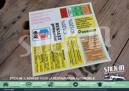 Autocollants stickers clio - 9,