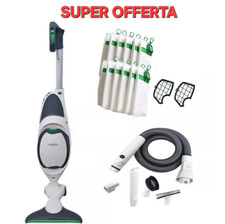 VORWERK FOLLETTO VK 150 NUOVO+KIT TUBI- 24 MESI DI GARANZIA-SACCHETTI GRIGLIA