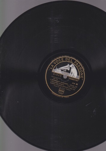 Disco giri voce del padrone - voce,
