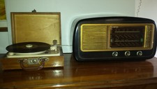 Radio phonola con giradischi - radio,
