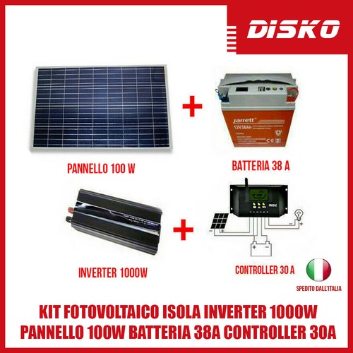 Kit fotovoltaico isola - kit,