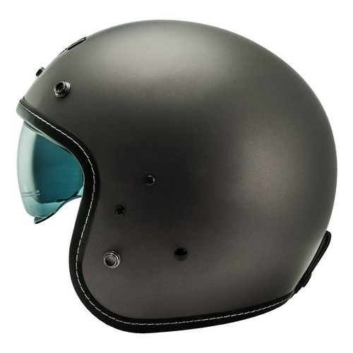 Casco jet nos titanio - casco,
