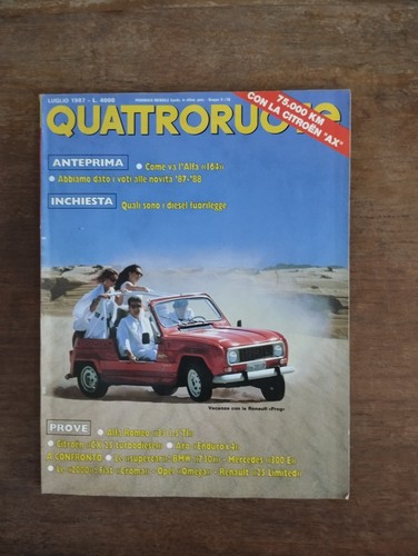 1987 quattroruote luglio - quattroruote,
