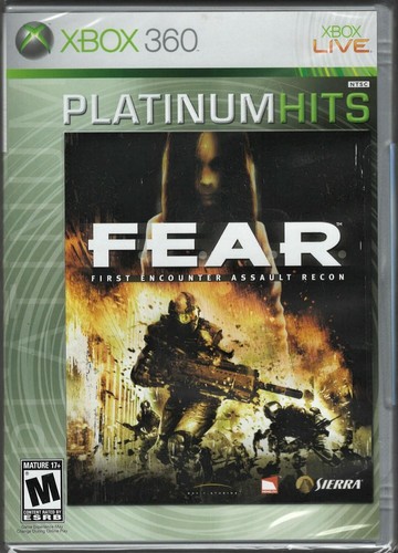 Fear xbox 360 - fear, (platinum