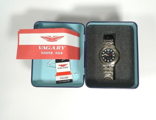 Vagary quartz wristwatch - vagary, wr