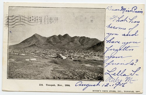 1904 tonopah nevada - nevada, mining