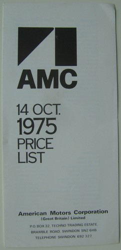 Listino prezzi amc originale - prezzi,