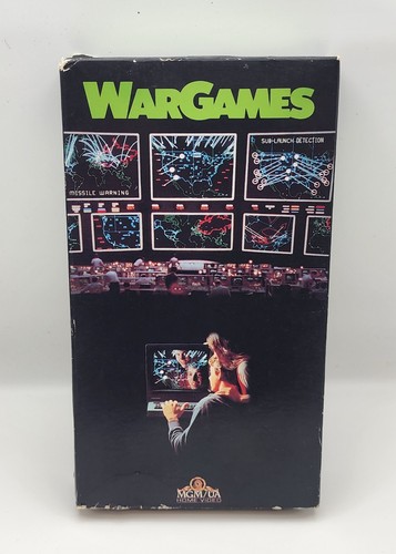 Wargames vhs 1983 sci - wargames,
