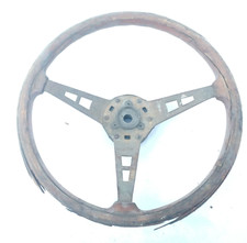 volante sterzo hellebore legno radica lancia mini ecc d epoca con mozzo